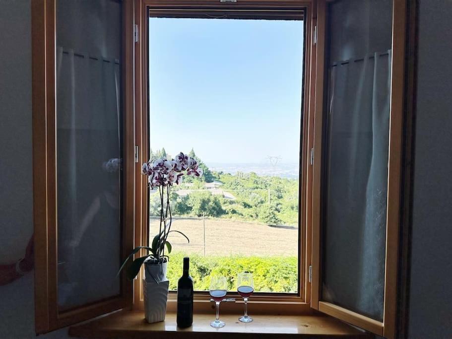 Casale Di Valle Mora San Gimignano Exteriör bild
